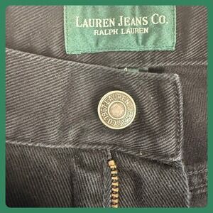 Lauren Jeans Co Ralph Lauren Black Wash Straight Leg Denim Jeans‎ Quiet Luxury
